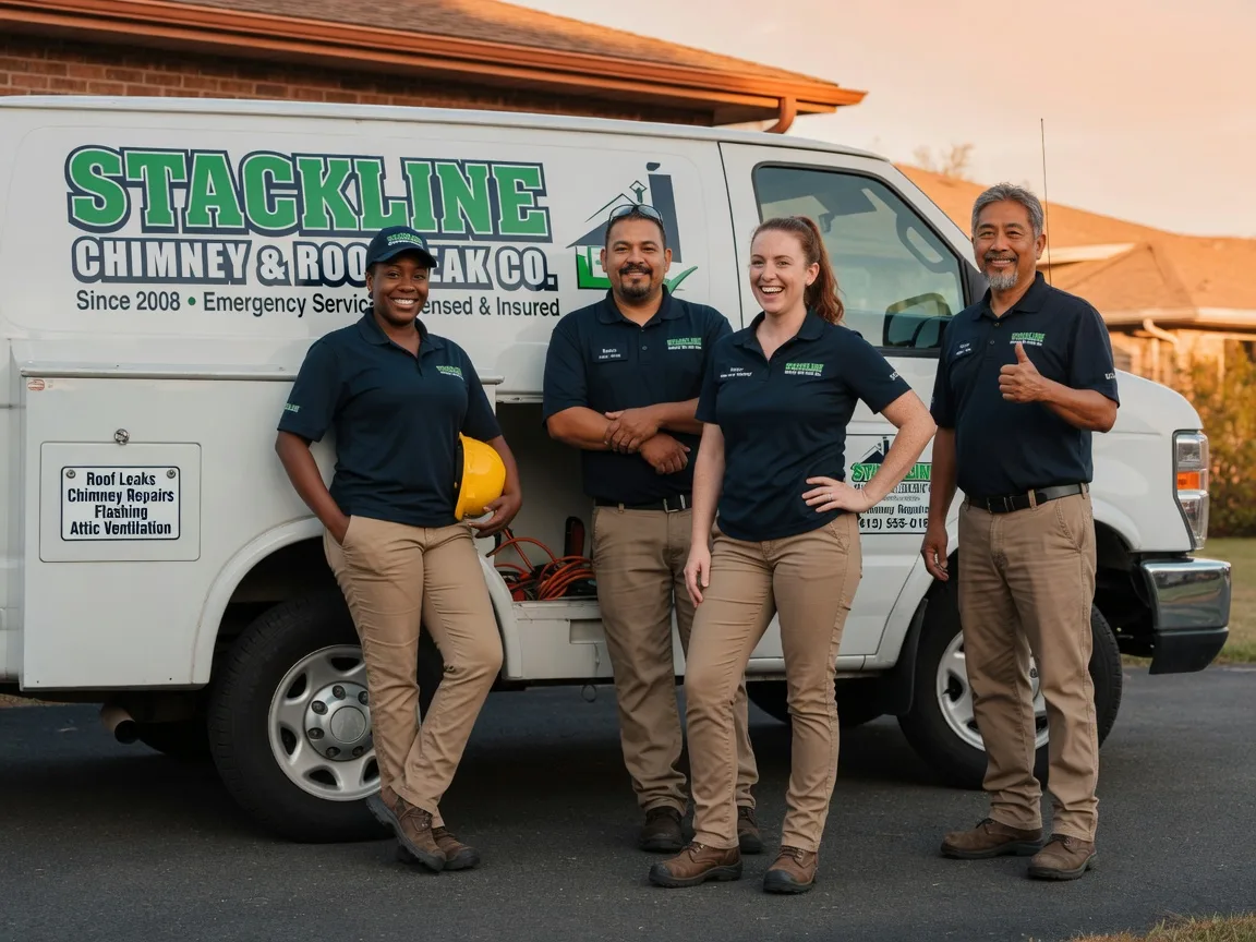Chimney flashing repair company in Waskish, MN